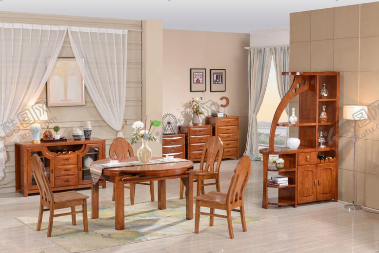 编号：41543909281521563435【酷图网】源文件下载-中式餐桌