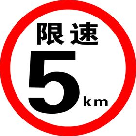 限速5公里