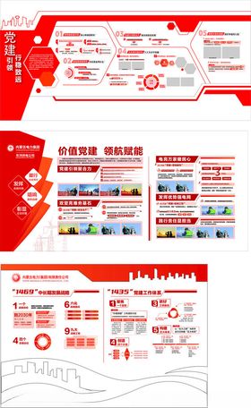 企业文化墙电力文化电网文化