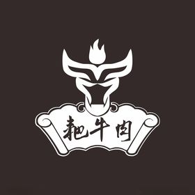 耙牛肉LOGO