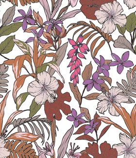花卉图案插画