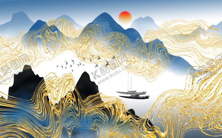 编号：62139009291836313380【酷图网】源文件下载-山水画