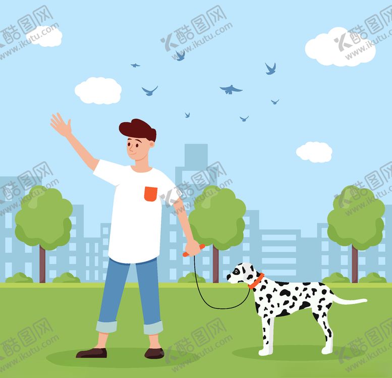 编号：55633610251855391336【酷图网】源文件下载-矢量可爱宠物