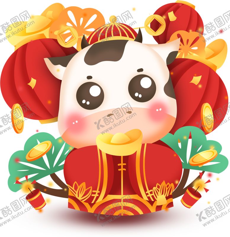 编号：37820610200727254844【酷图网】源文件下载-卡通牛