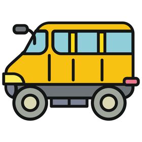 巴士工具图标图形标志素材