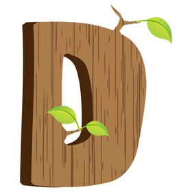 木制字母