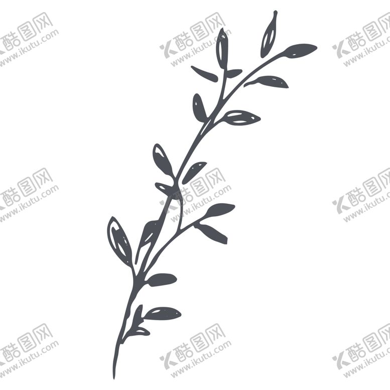 编号：74249709300046205671【酷图网】源文件下载-手绘植物