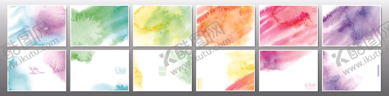 编号：20475704020025186039【酷图网】源文件下载-水彩渐变背景