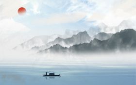 水墨画