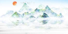 水墨山水