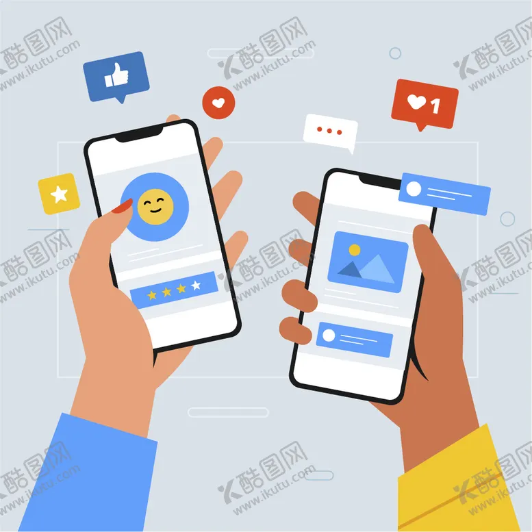 编号：65919410170210565317【酷图网】源文件下载-直播自媒体插画