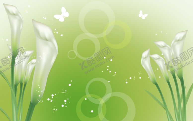 编号：60688109282351506652【酷图网】源文件下载-清新植物背景墙