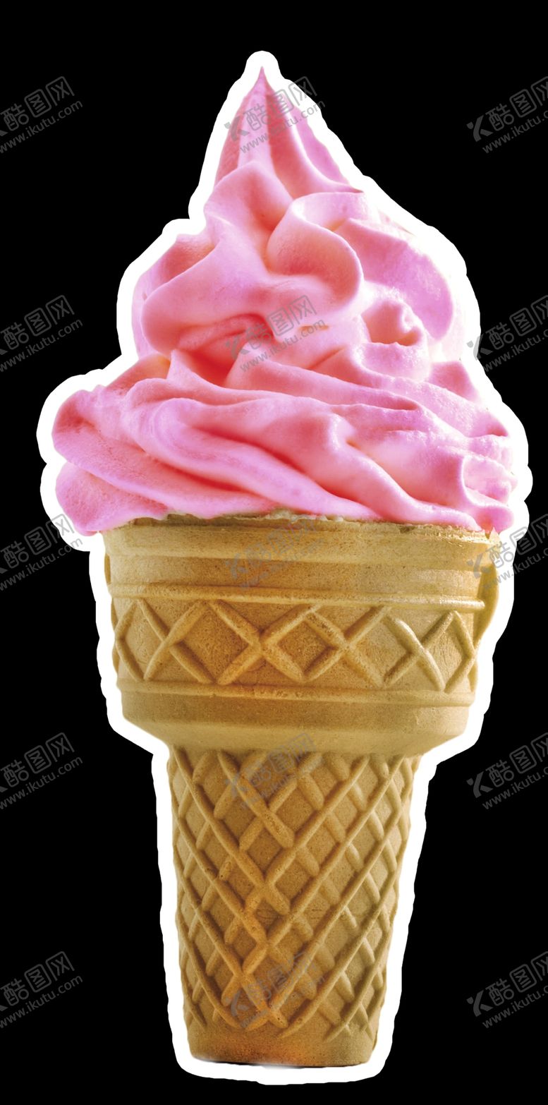 编号：13673309091939223723【酷图网】源文件下载-甜筒冰淇淋