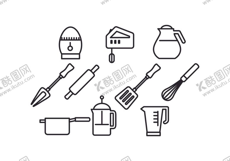 编号：56897310080149224917【酷图网】源文件下载-线条图标