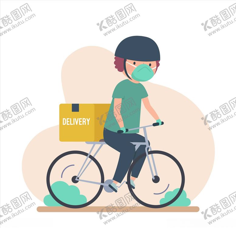 编号：15234209161324407940【酷图网】源文件下载-快递员