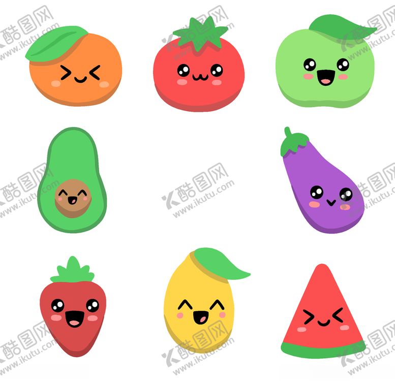 编号：18191210091303502948【酷图网】源文件下载-可爱食物