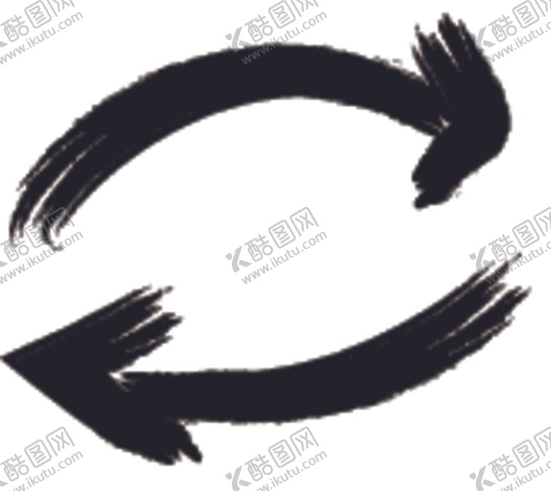 编号：59256005131959339533【酷图网】源文件下载-水墨风箭头