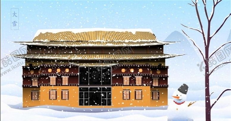 编号：42339909280907366242【酷图网】源文件下载-手绘古代建筑图片