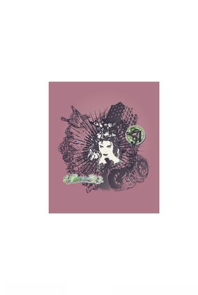 女装人物印花