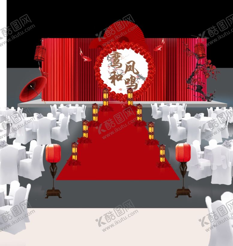 编号：68444809242324099086【酷图网】源文件下载-中式婚礼