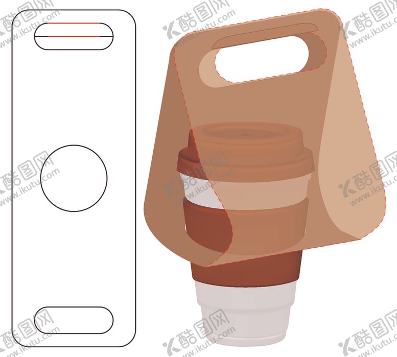 编号：19050309160003349319【酷图网】源文件下载-纸质包装盒刀模设计图