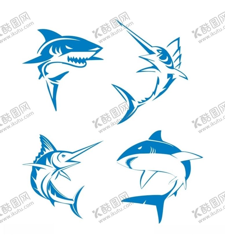 编号：43553410170810003313【酷图网】源文件下载-鲨鱼