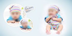 照相馆模板PS幼儿片册