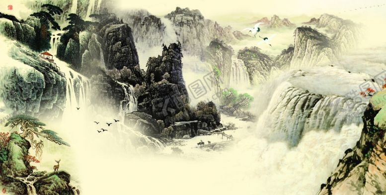 编号：63402606281143395278【酷图网】源文件下载-山水画