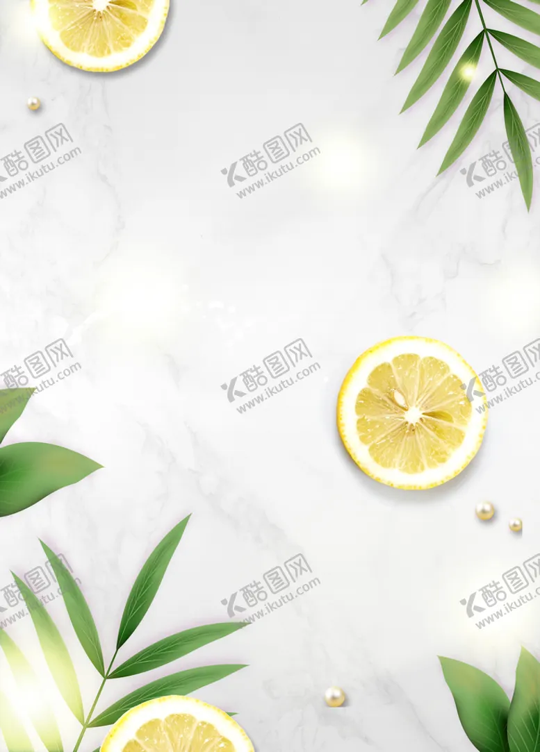 编号：18763210021727572613【酷图网】源文件下载-植物柠檬背景