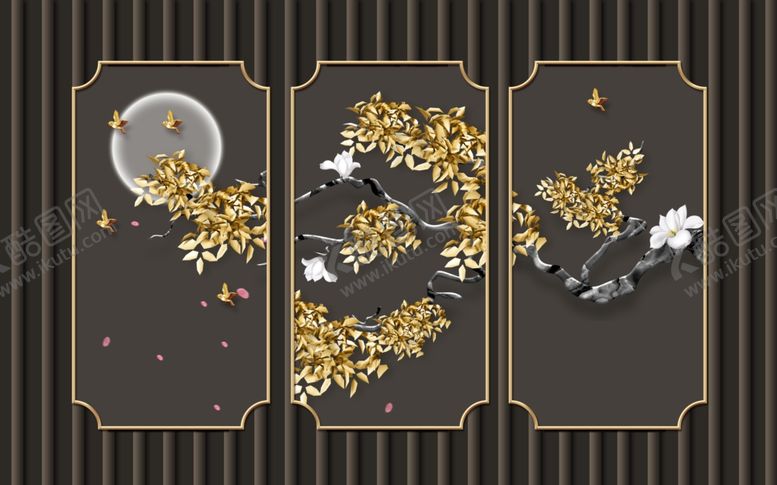 编号：32872605032232319379【酷图网】源文件下载-花鸟工笔画