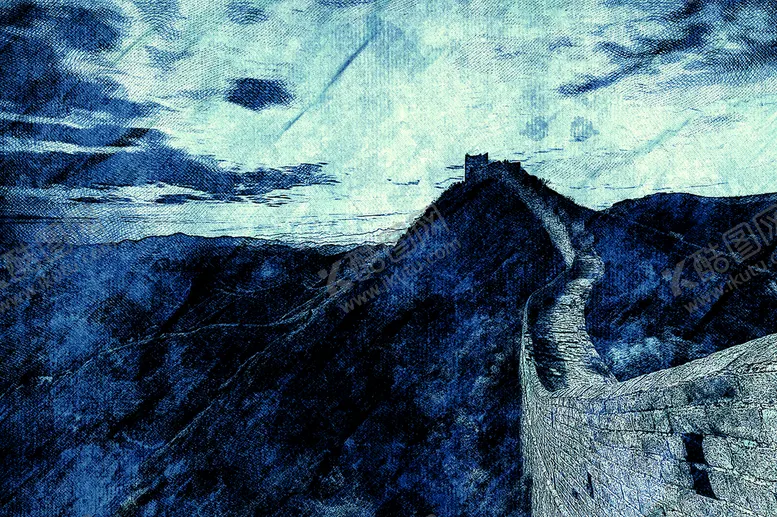 编号：24093709221713396928【酷图网】源文件下载-长城手绘插画