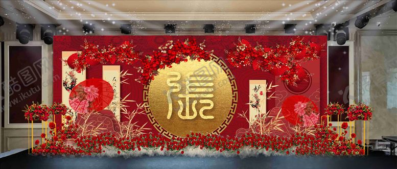 编号：69661705060454311660【酷图网】源文件下载-中式婚礼