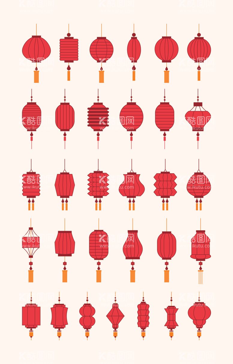 编号：96926512200010521860【酷图网】源文件下载-灯笼合集