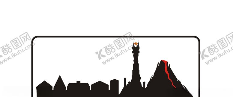编号：56627607071338452948【酷图网】源文件下载-火山灯塔山峰