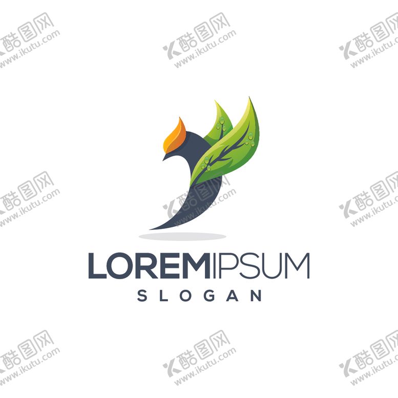 编号：38415109221823157506【酷图网】源文件下载-禽类LOGO标志