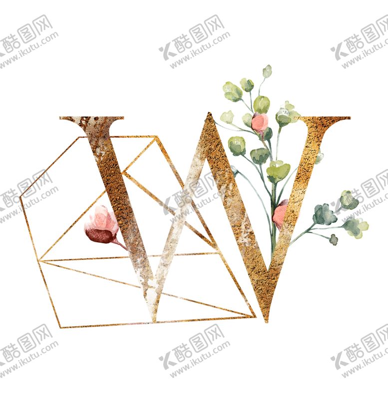 编号：28157109231436307940【酷图网】源文件下载-字母W