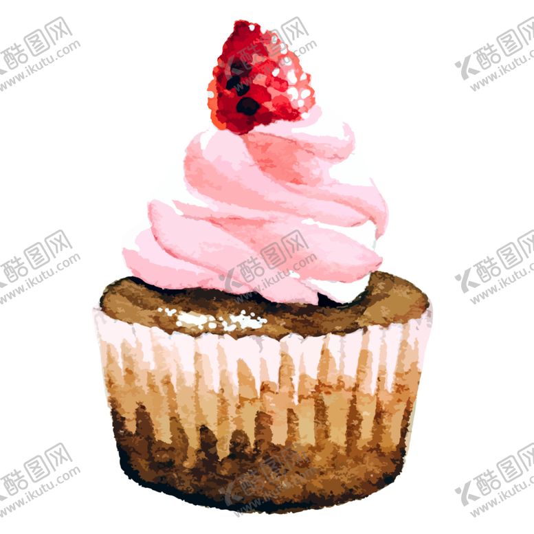 编号：82721809281302346694【酷图网】源文件下载-手绘蛋糕