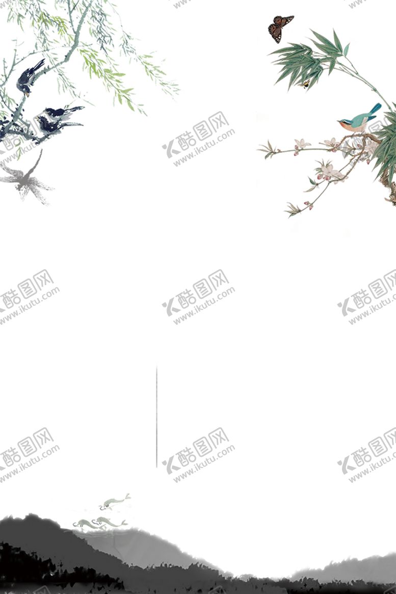 编号：47427605100933057189【酷图网】源文件下载-水墨山水