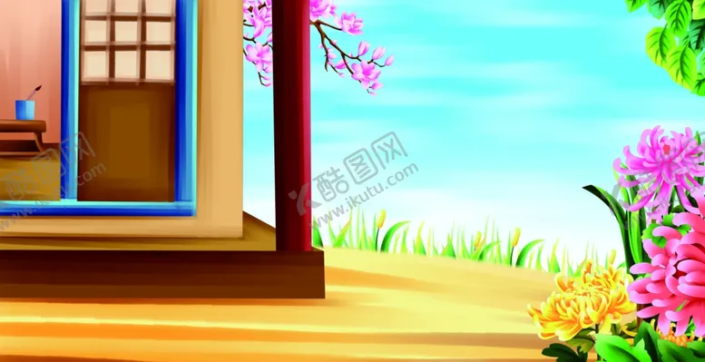 编号：89258102130948426432【酷图网】源文件下载-卡通风景