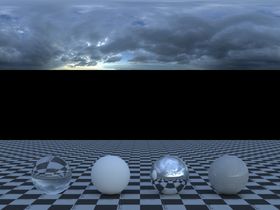 C4D天空贴图HDR贴图