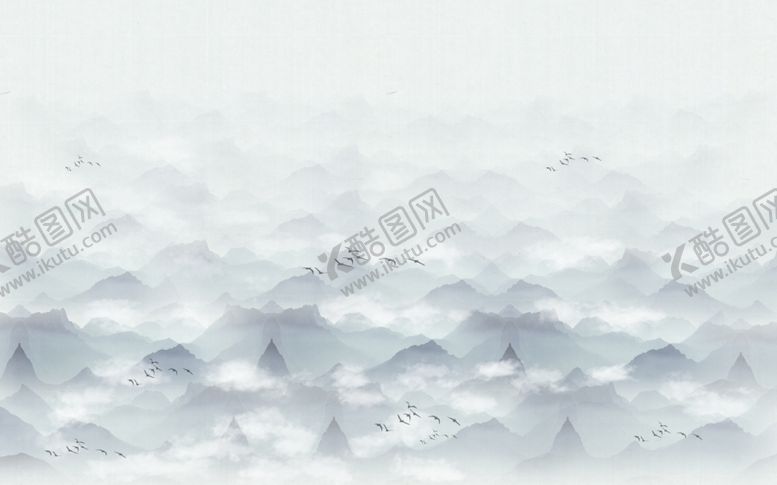 编号：68560407081518017782【酷图网】源文件下载-水墨背景墙