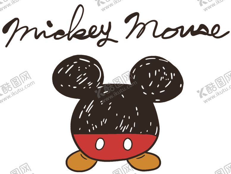 编号：67152909172310379384【酷图网】源文件下载-米奇米老鼠裁片