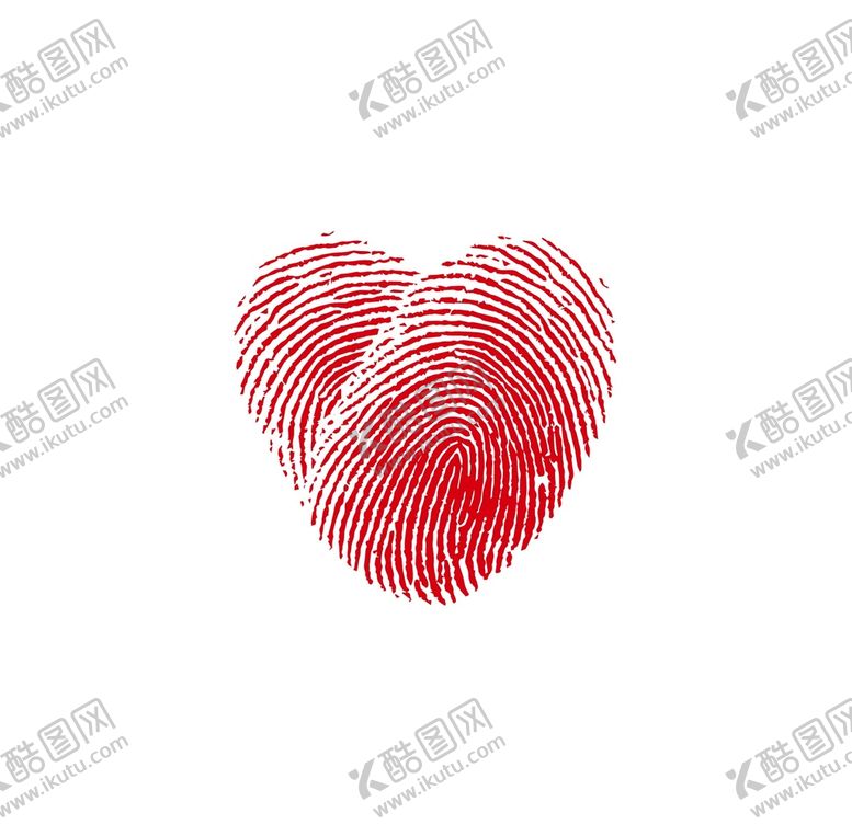 编号：69672311220726597234【酷图网】源文件下载-心形指纹手印盖印