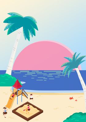 儿童海报背景