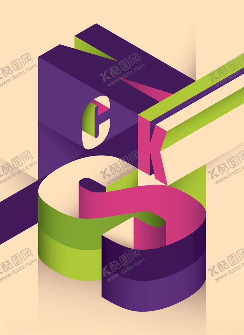 编号：76728709100329295654【酷图网】源文件下载-字母插画