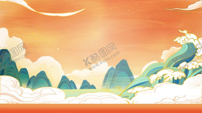 编号：84116201311647475288【酷图网】源文件下载-中国风展板背景