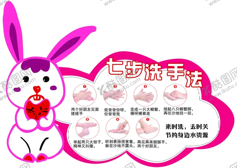 编号：70846305080643363264【酷图网】源文件下载-七步洗手法