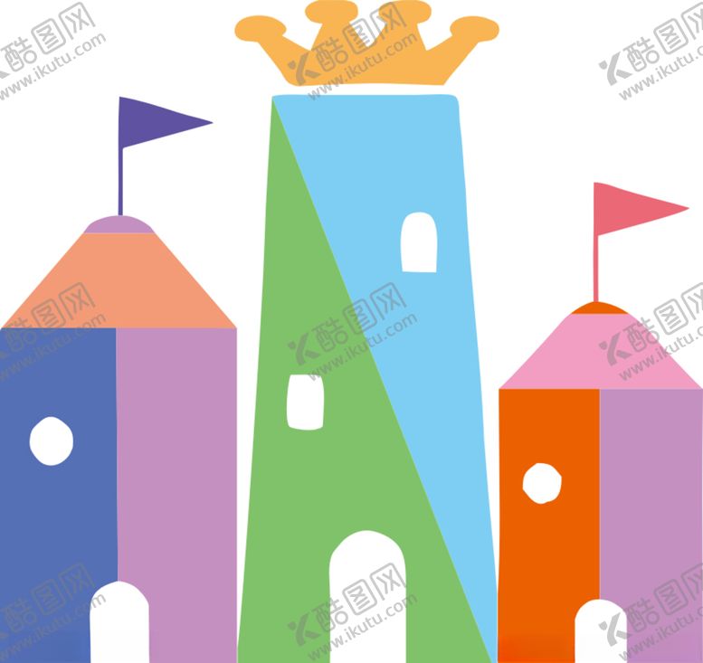 编号：40742206232240483639【酷图网】源文件下载-城堡卡通