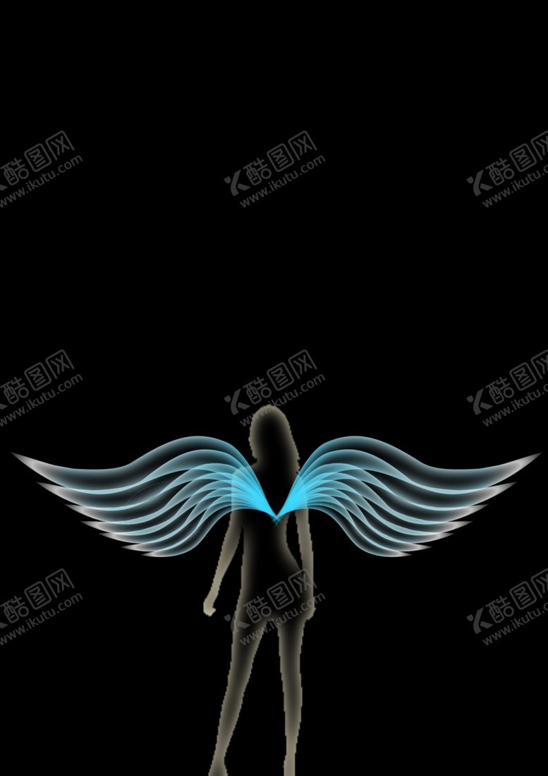 编号：96669310200356541632【酷图网】源文件下载-隐形的翅膀