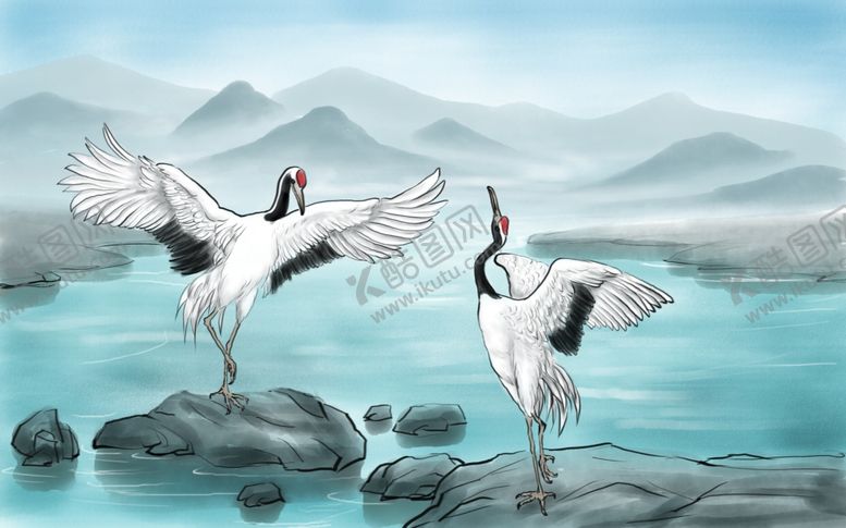 编号：78908704272002357940【酷图网】源文件下载-中式背景墙中式背景素材
